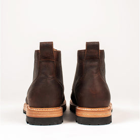 The Moto Boot in Chocolate Pebble Grain: Alternate Image 11