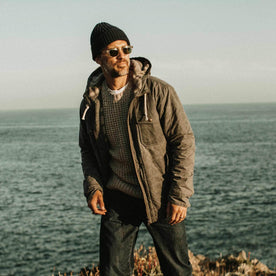 The Winslow Parka in Slate Wax Canvas - featured image