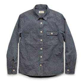 The Moto Utility Shirt in Indigo Pindot: Alternate Image 8