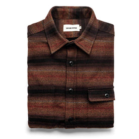 The Moto Utility Shirt in Sunset Stripe - featured image