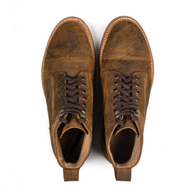 The Moto Boot in Golden Brown Waxed Suede: Alternate Image 10