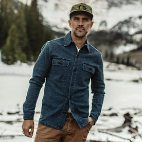The Shop Shirt in Indigo Boss Duck - featured image