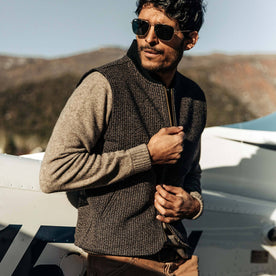 The Able Vest in Wool Beach Cloth - featured image