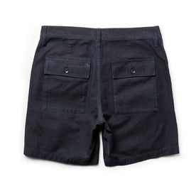 The Trail Short in Navy Slub Sateen: Alternate Image 9