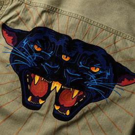 material shot of stitching