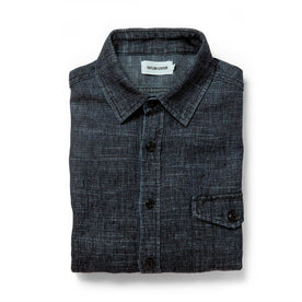 The Cash Shirt in Indigo Hemp - featured image