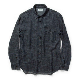 The Cash Shirt in Indigo Hemp: Alternate Image 8