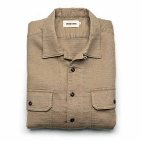 The Corso in Khaki Double Cloth - featured image