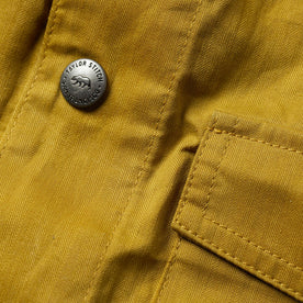 material shot of button