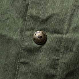 material shot of button