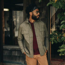 The BDU Shirt Jacket in Rain Drop Camo - featured image