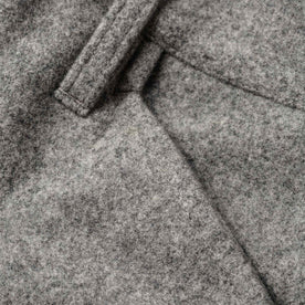 material shot of pocket detail