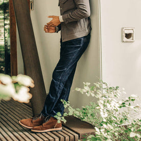 The Camp Pant in Indigo Corduroy - featured image