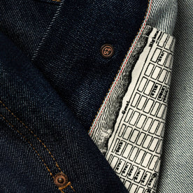 material shot of map pockets