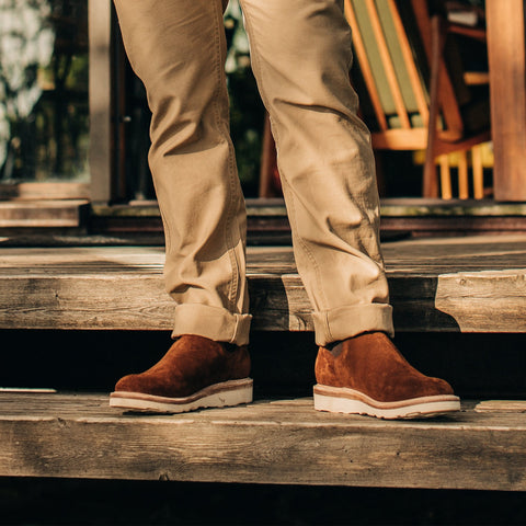 The Ranch Boot in Weatherproof Snuff Suede - alternate view