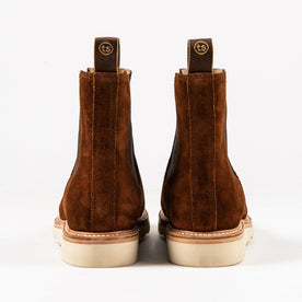 back shot of boots