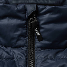 material shot of zipper