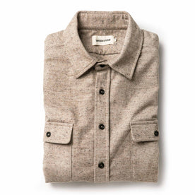 The Yosemite Shirt in Oat Donegal - featured image
