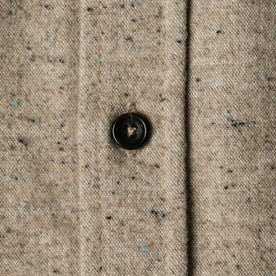 material shot of button