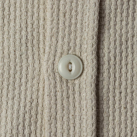 material shot of button