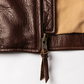 material shot of zipper detail