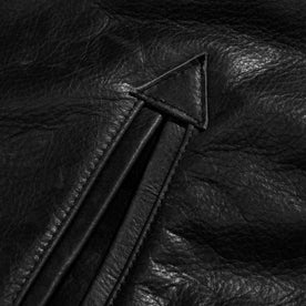 material shot of pocket detail