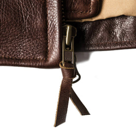 material shot of zipper detail