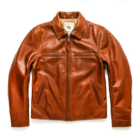 The Moto Jacket in Whiskey Steerhide: Featured Image