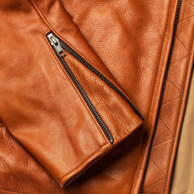 material shot of zipper detail