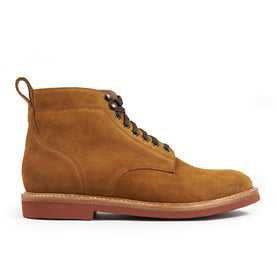 The Trench Boot in Butterscotch Weatherproof Suede: Featured Image