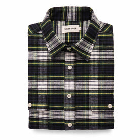 The Yosemite Shirt in Blue Tartan - featured image
