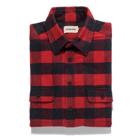 The Yosemite Shirt in Red Buffalo Plaid: Featured Image